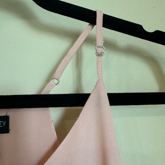 NWOT Cynthia Rowley blush pink lace peek a boo camisole/tank top size M - Picture 7 of 12